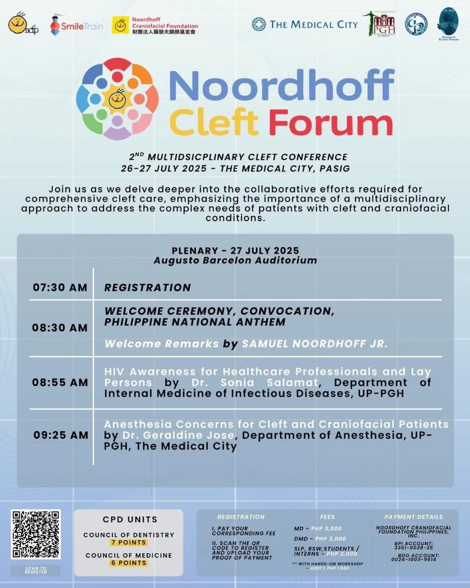 Noordhoff Cleft Forum 2025 2nd Multidisciplinary Cleft Conference  photo 2